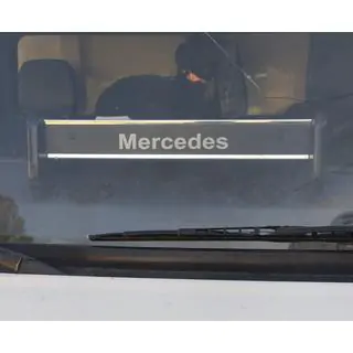 Polita pentru bord (Neagra cu cusatura rosie) Mercedes T2 (507-814) 1967-1996 foto 2