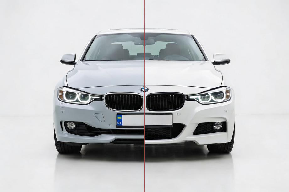 BMW 3 Series F30/F31 2012-2019 Kit Caroserie (M-Performance) Evacuare dubla stanga/dreapta Image