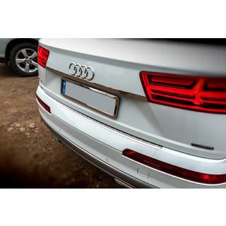Ornament cromat deasupra numarului (inox) Audi Q7 2015–2026 foto 3