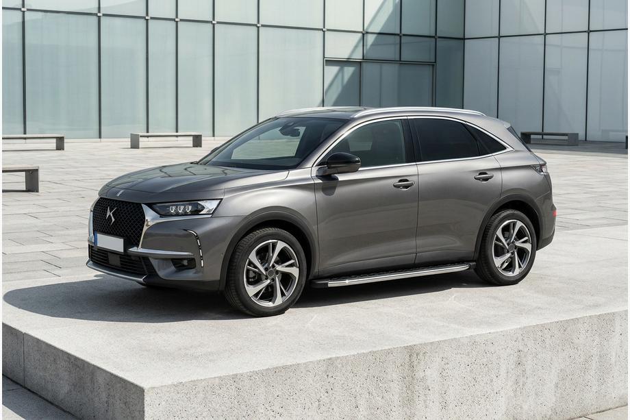 DS 7 Crossback 2017-2022 Praguri Laterale BlackLine (2 buc, Aluminiu) Image