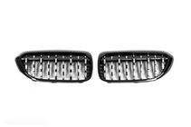 BMW Seria 5 G30/G31 2017–2023 Prize grila Diamond Silver V2 (2017-2020, Rama neagra) foto 2