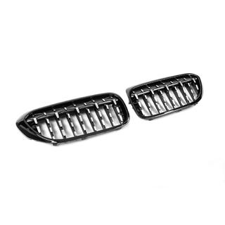 Prize grila Diamond Silver V2 (2017-2020, Rama neagra) BMW Seria 5 G30/G31 2017–2023 foto 4