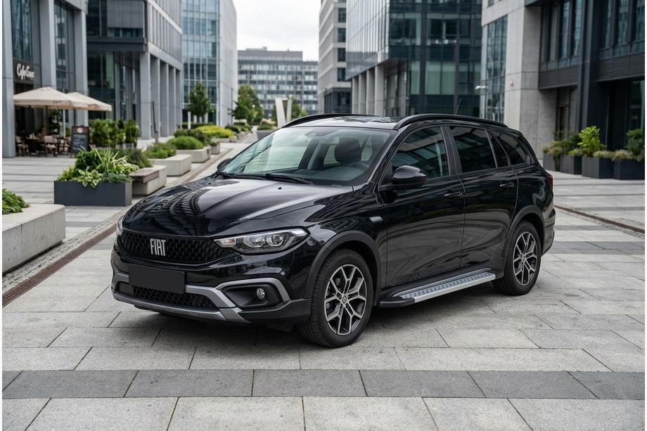 Fiat Tipo Cross 2021- Praguri Laterale Vision New Grey (2 buc, Aluminiu) Image