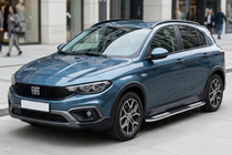 Fiat Tipo Cross 2021- Praguri Laterale Tayga V2 (2 buc, Aluminiu) foto 1