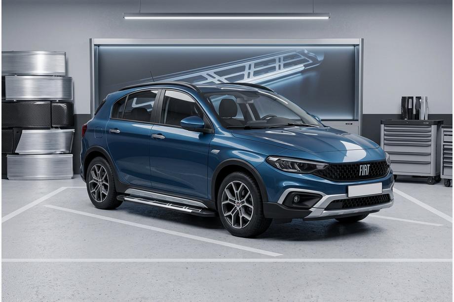 Fiat Tipo Cross 2021- Praguri Laterale Sunrise (2 buc, Aluminiu) Image