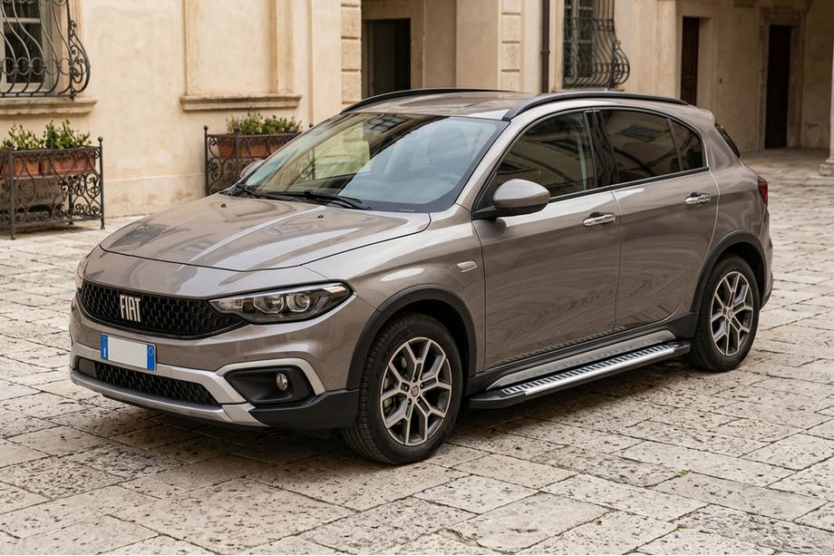 Fiat Tipo Cross 2021- Praguri Laterale Line (2 buc, Aluminiu) Image