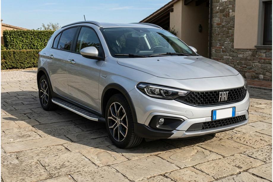Fiat Tipo Cross 2021- Praguri Laterale Fullmond (2 buc, Aluminiu) Image