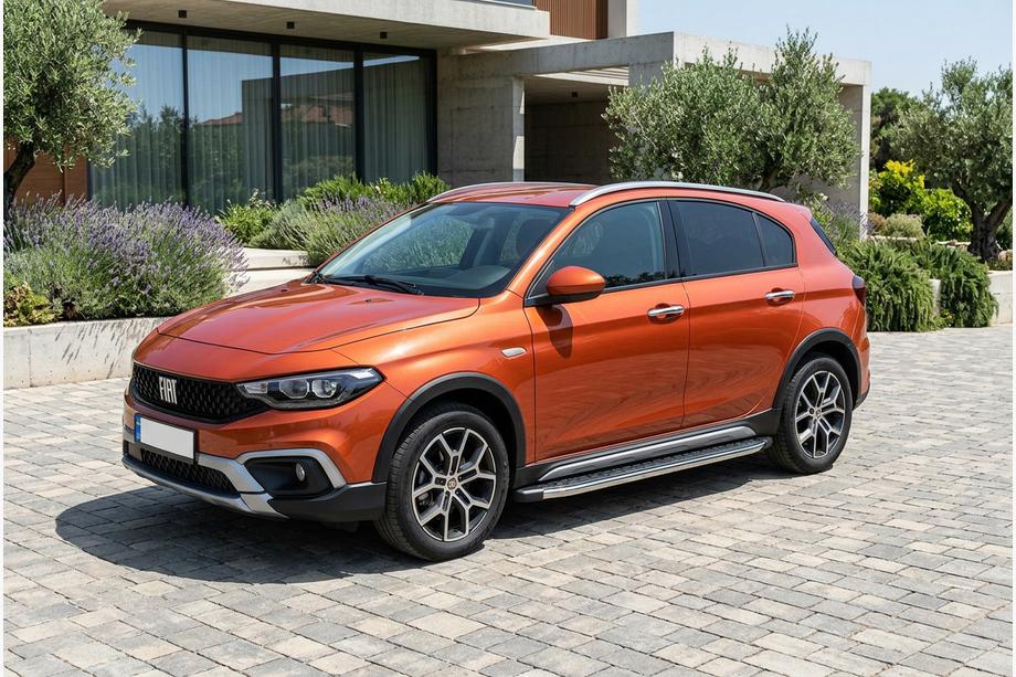 Fiat Tipo Cross 2021- Praguri Laterale BlackLine (2 buc, Aluminiu) Image