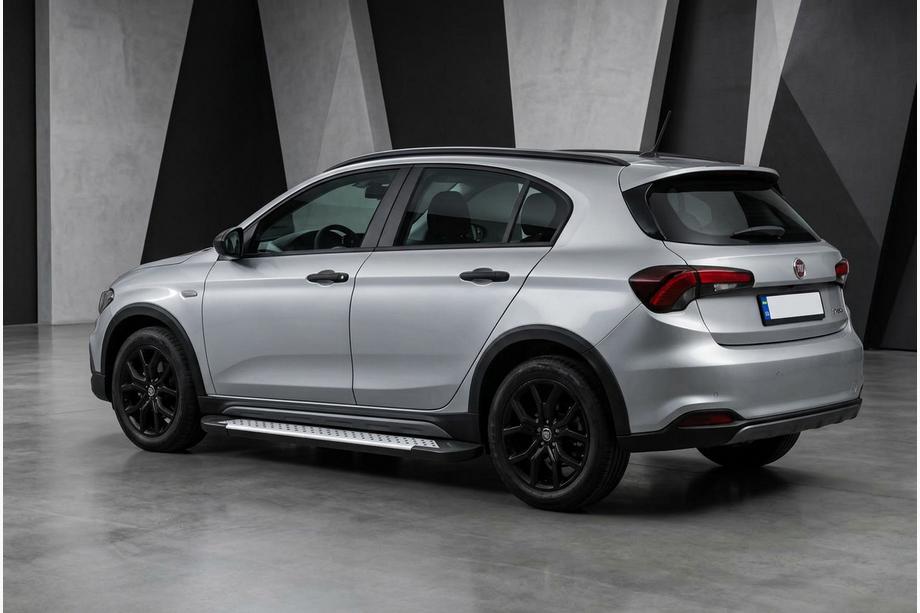 Fiat Tipo Cross 2021- Praguri laterale Allmond Grey (2 buc, aluminiu) Image