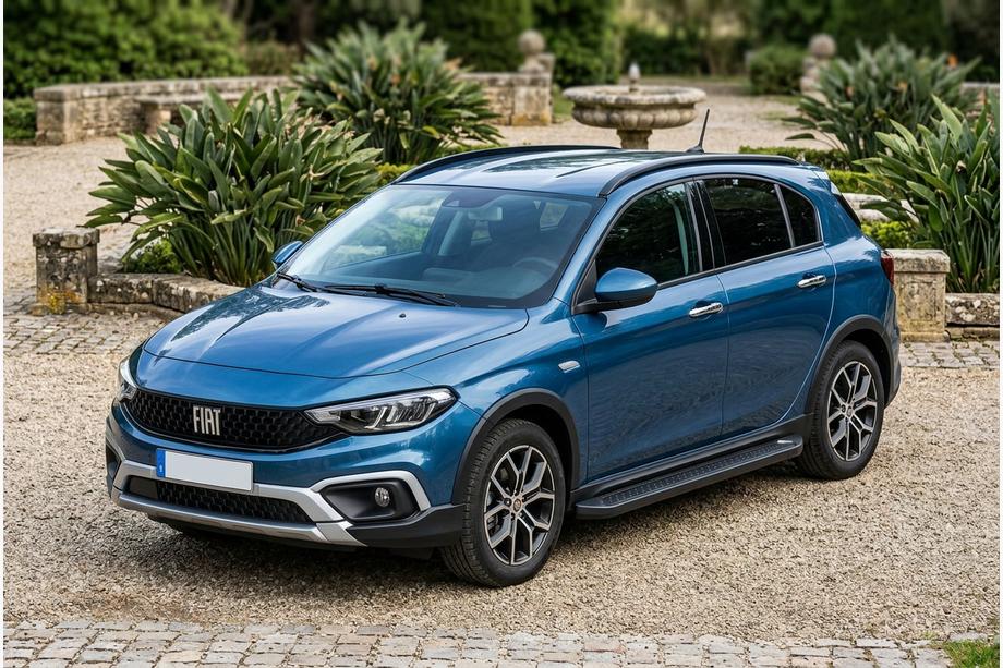 Fiat Tipo Cross 2021- Praguri Laterale Allmond Black (2 buc, Aluminiu) Image