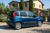 Fiat Panda 2011-2023 Praguri Laterale Allmond Black (2 buc, Aluminiu) foto 1