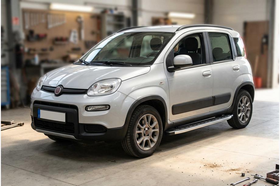 Fiat Panda 2011-2023 Praguri Laterale Fullmond (2 buc, Aluminiu) Image