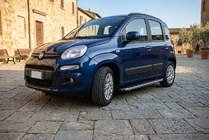 Fiat Panda 2011-2023 Praguri Laterale BlackLine (2 buc, Aluminiu) foto 1