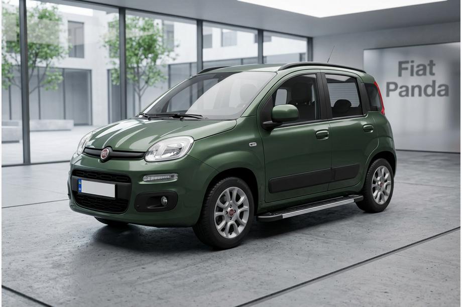 Fiat Panda 2011-2023 Praguri Laterale RedLine V1 (2 buc, Aluminiu) Foto 1