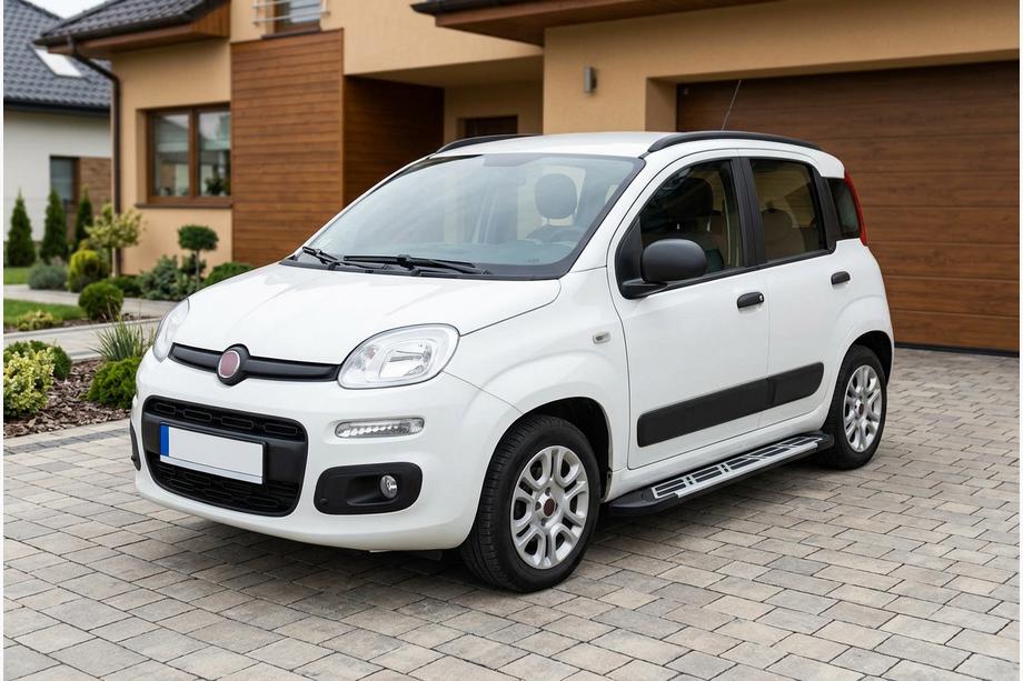 Fiat Panda 2011-2023 Praguri Laterale Sunrise (2 buc, Aluminiu) Image