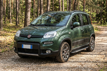 Fiat Panda 2011-2023 Praguri Laterale Bosphore Grey (2 buc, Aluminiu) foto 1
