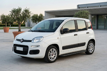 Fiat Panda 2011-2023 Praguri Laterale Bosphore Black (2 buc, Aluminiu) foto 1