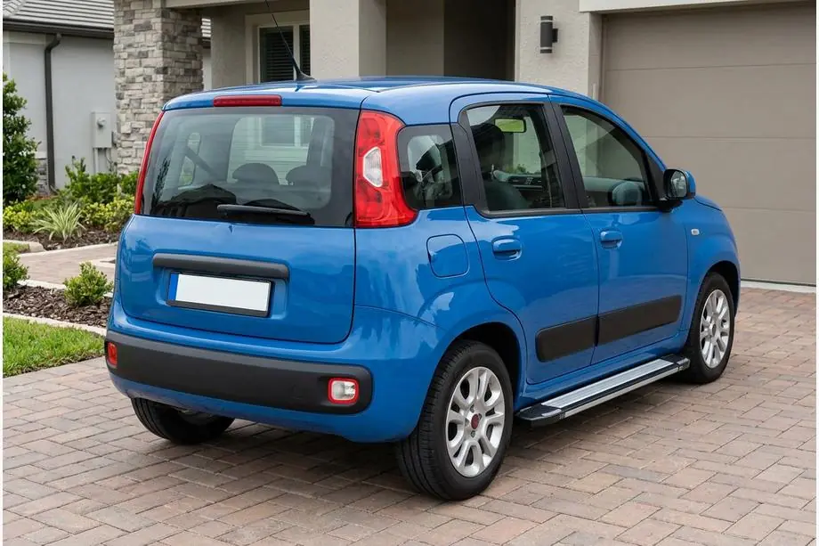 Fiat Panda 2011-2023 Praguri Laterale Rainbow (2 buc, Aluminiu) Image