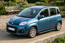 Fiat Panda 2011-2023 Praguri Laterale Maya Blue (2 buc, Aluminiu) foto 1