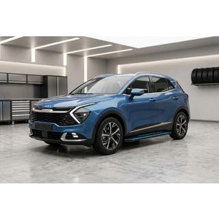 Praguri Laterale Maya Blue (2 buc, Aluminiu) Kia Sportage 2021- foto 1