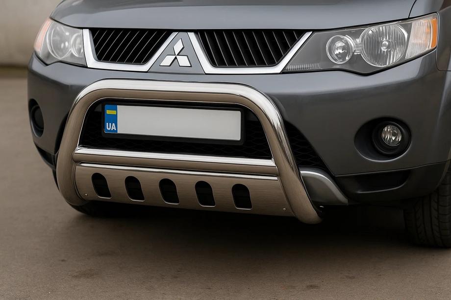 Mitsubishi Outlander 2006-2012 Bullbar a125209 (Otel Inoxidabil) Image