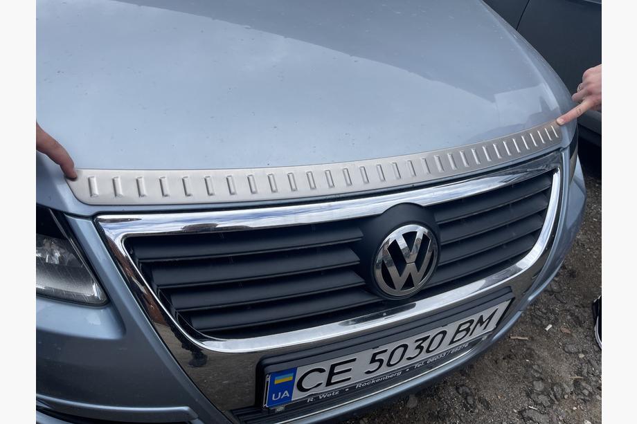 Volkswagen Passat B6 2006-2012 Ornament capota (1 buc, inox) Foto 2
