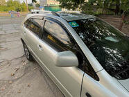 Lexus RX 2003-2009 Bare longitudinale Crom turcesti Picioare din plastic foto 2