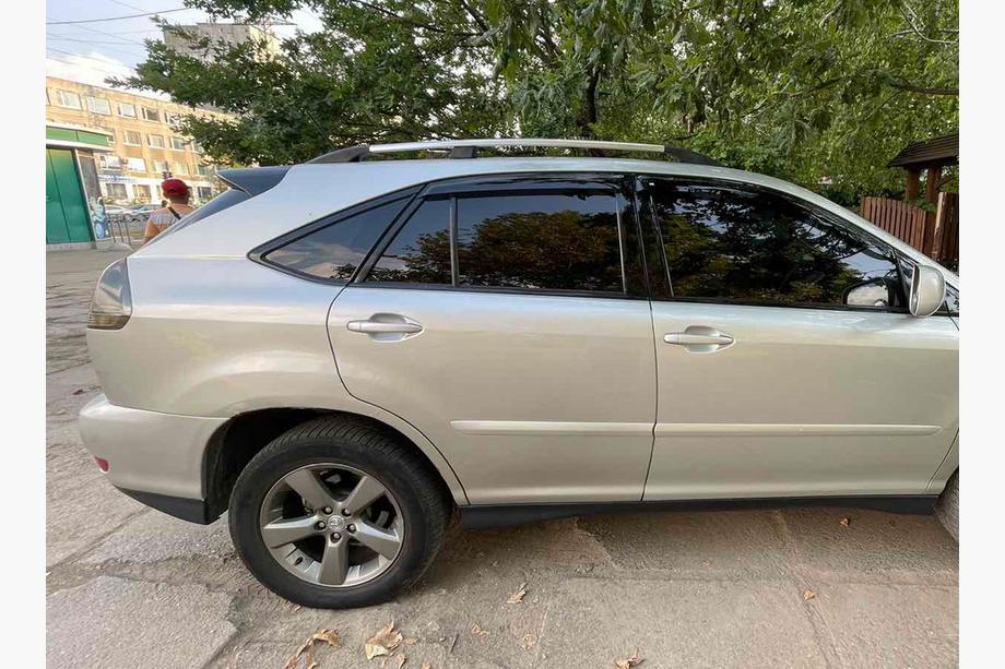 Lexus RX 2003-2009 Bare longitudinale Crom turcesti Picioare din plastic Image