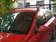 Opel Astra H 2004-2013 Bare longitudinale aluminiu (HB, negre) foto 1