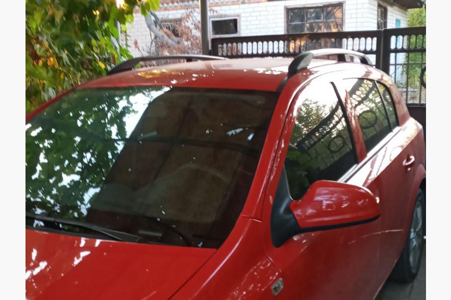 Opel Astra H 2004-2013 Bare longitudinale aluminiu (HB, negre) Image