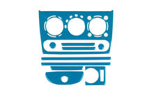 Opel Corsa B 1993-2004 Capac bord (albastru) foto 1