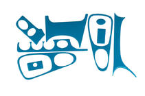 Ford Escort 1995-2000 Capac bord (albastru) foto 1