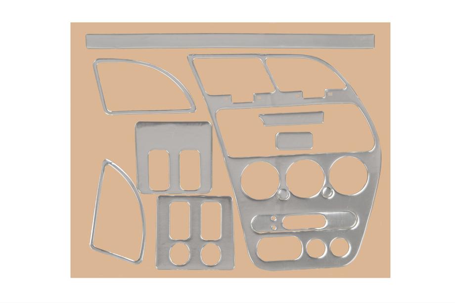 Peugeot 306 1993-2001 Decoruri bord 1997-2001 (Aluminiu) Image