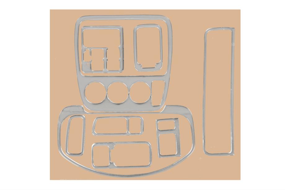 Honda CRV 1996-2001 Ornamente bord (aluminiu) Image