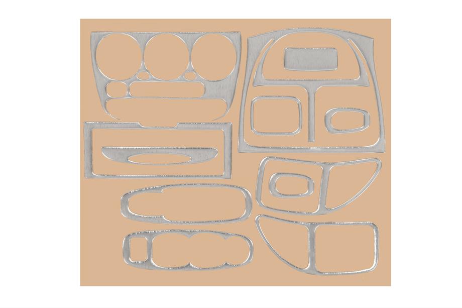 Hyundai Accent 2000-2006 Ornamente bord (aluminiu) Image