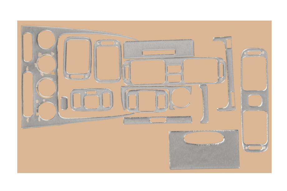 Toyota Corolla 1998-2002 Decoruri bord 2000-2002 (Aluminiu) Image