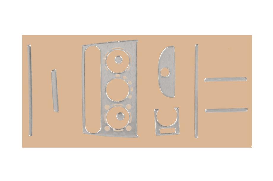 Opel Corsa B 1993-2004 Ornamente bord (aluminiu) Image
