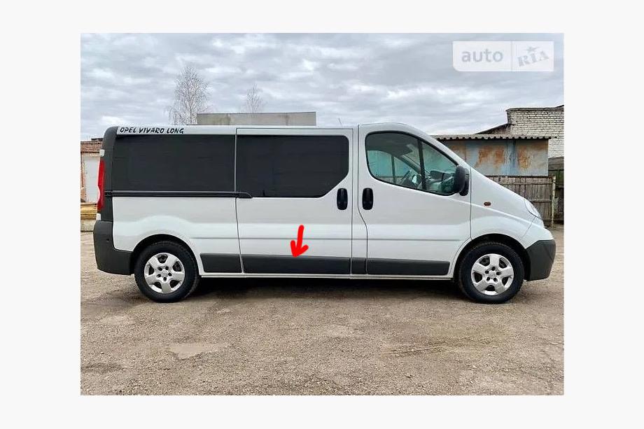 Renault Trafic 2001–2015 Molding usa original second hand (R3) Image