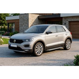 Praguri Laterale Line (2 buc, Aluminiu) Volkswagen T-Roc 2017-2025 foto 1