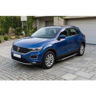 Praguri Laterale RedLine V1 (2 buc, Aluminiu) Volkswagen T-Roc 2017-2025 foto 1