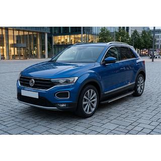Praguri Laterale Bosphore Grey (2 buc, Aluminiu) Volkswagen T-Roc 2017-2025 foto 1