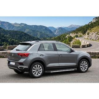 Praguri Laterale Duru (2 buc, Aluminiu) Volkswagen T-Roc 2017-2025 foto 1