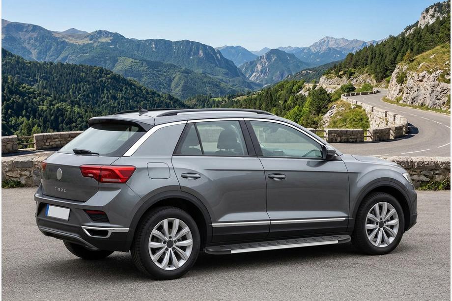 Volkswagen T-Roc 2017-2025 Praguri Laterale Duru (2 buc, Aluminiu) Image