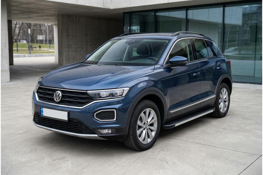 Volkswagen T-Roc 2017-2025 Praguri Laterale Maya V1 (2 buc, Aluminiu) Foto 1