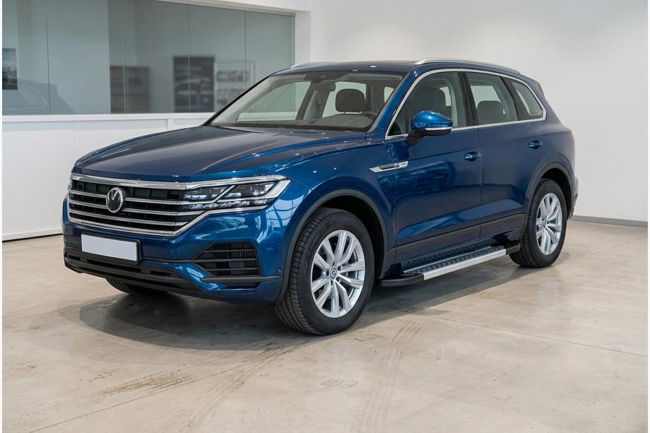 Volkswagen Touareg 2018- Praguri Laterale Vision New Grey (2 buc, Aluminiu) Foto 1