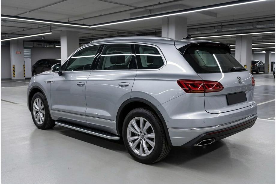 Volkswagen Touareg 2018- Praguri Laterale Tayga Grey (2 buc, Aluminiu) Image