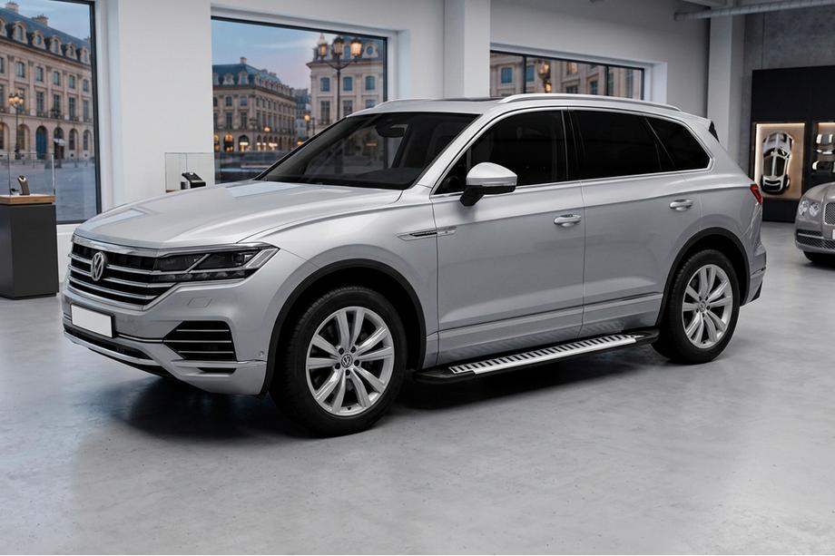 Volkswagen Touareg 2018- Praguri Laterale Line (2 buc, Aluminiu) Image