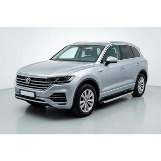 Praguri Laterale BlackLine (2 buc, Aluminiu) Volkswagen Touareg 2018- foto 1