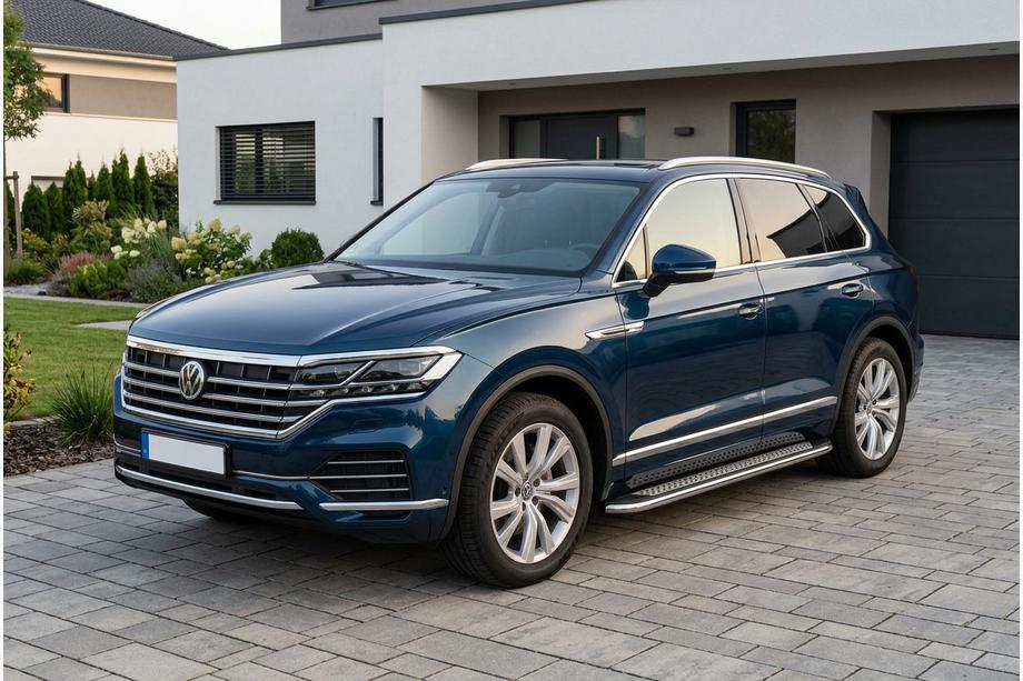 Volkswagen Touareg 2018- Praguri Laterale Maydos V2 (2 buc, Aluminiu) Foto 1