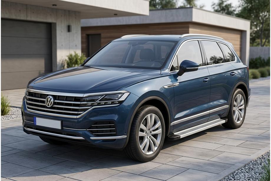 Volkswagen Touareg 2018- Praguri Laterale Maya V2 (2 buc, Aluminiu) Foto 1